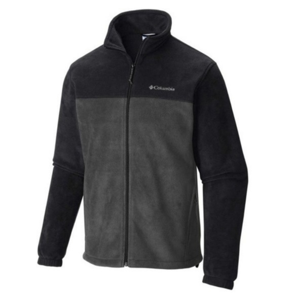 columbia jacket fleece mens